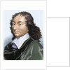 Pascal, Blaise (1623-1662). Colored engraving by Anonymous