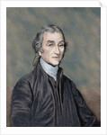 Joseph Priestley (1733-1804). English theologian, philosopher and chemist. Engraving by Anonymous