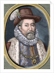 James VI and I (1566-1625). King of Scots as James VI and king of England and Ireland as James I by Corbis