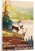 Visit Lapland and Rovaniemi, Finland, Poster in French by Anonymous