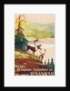 Visit Lapland and Rovaniemi, Finland, Poster in French by Anonymous