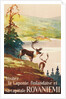 Visit Lapland and Rovaniemi, Finland, Poster in French by Anonymous