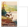 Visit Lapland and Rovaniemi, Finland, Poster in French by Anonymous