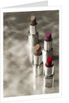 4 Lipsticks Different Colors by Anonymous