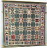 An Ohio star coverlet by Anonymous