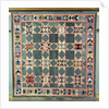 An Ohio star coverlet by Anonymous