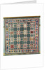 An Ohio star coverlet by Anonymous