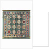 An Ohio star coverlet by Anonymous