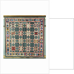 An Ohio star coverlet by Anonymous