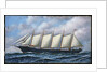 The Schooner Diria by Antonio Jacobsen