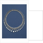 A Victorian diamond fringe necklace, circa 1870 by Anonymous