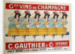 Gds Vins de Champagne poster by Casimir Brau