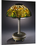 Tiffany Studios 'Daffodil' leaded glass and bronze table lamp by Anonymous
