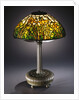 Tiffany Studios 'Daffodil' leaded glass and bronze table lamp by Anonymous