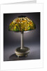 Tiffany Studios 'Daffodil' leaded glass and bronze table lamp by Anonymous