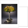Tiffany Studios 'Daffodil' leaded glass and bronze table lamp by Anonymous