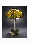 Tiffany Studios 'Daffodil' leaded glass and bronze table lamp by Anonymous