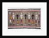 A Navajo Yei Rug showing nine figures by Anonymous