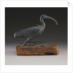 An Egyptian figure of an Ibis by Anonymous