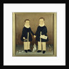 Joseph and Edwin with Their Pets by Anonymous