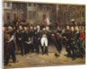 The Farewells of Fontainebleau, 20 April 1814 by Emile Jean Horace Vernet