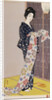 Young woman in a summer kimono by Hashiguchi Goyo