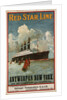 Red Star Line, Antwerpen-New York poster by Anonymous