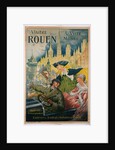 Visitez Rouen poster by P Bonnet