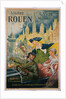 Visitez Rouen poster by P Bonnet