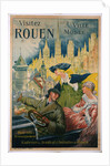 Visitez Rouen poster by P Bonnet