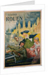 Visitez Rouen poster by P Bonnet