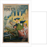 Visitez Rouen poster by P Bonnet