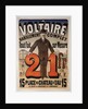A Voltaire poster by Jules Cheret