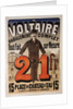 A Voltaire poster by Jules Cheret