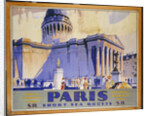 Paris Short Sea Routes poster by Frederick Griffin
