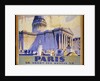 Paris Short Sea Routes poster by Frederick Griffin