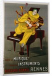 Toute la Musique, Tous les Instruments poster by Betto Lotti