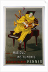 Toute la Musique, Tous les Instruments poster by Betto Lotti
