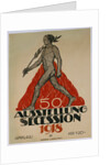 Ausstellung Secession 1918 poster by Anonymous
