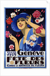 Geneve, Fete des Fleurs poster by Anonymous