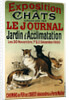 Exposition de Chats poster by Alfred Roedel
