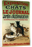 Exposition de Chats poster by Alfred Roedel