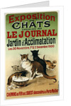 Exposition de Chats poster by Alfred Roedel