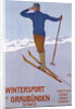 Wintersport in Graubunden poster by Walter Koch
