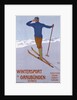 Wintersport in Graubunden poster by Walter Koch