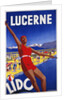 Lucerne Lido poster by Albert Solbach