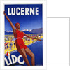 Lucerne Lido poster by Albert Solbach