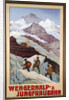 Wengernalp- & Jungfraubahn poster by Anton Reckziegel