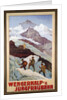 Wengernalp- & Jungfraubahn poster by Anton Reckziegel