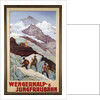 Wengernalp- & Jungfraubahn poster by Anton Reckziegel